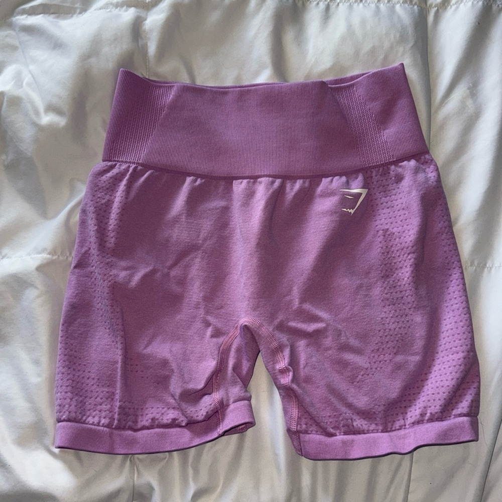 GYMSHARK Vital Seamless Biker Shorts Pink Size M